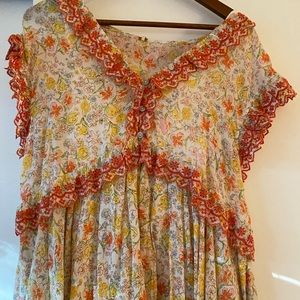 Free People floral flowy Dress (worn once!)